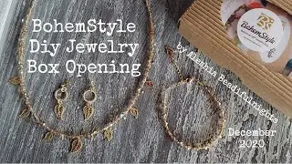 BohemStyle Diy Jewelry Box Opening December 2020