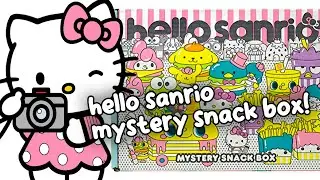 hello sanrio mystery snack box | Unboxing Kawaii Japanese Treats with Hello Kitty & Sanrio Friends