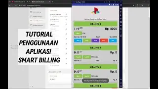 Tutorial Penggunaan Aplikasi Smart Billing PS atau Billing Billiard