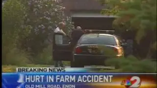 Farm accident in Clark County