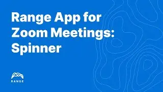 The Range app for Zoom Meetings: Spinner feature