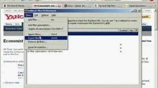 Браузер Firefox. Расширение AdBlock Plus. Часть3.