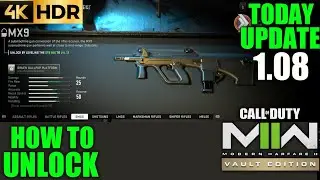 How to Unlock MX9 MW2 SMG | How to Get MX9 MW2 Update PS5 | COD MW2 MX9 SMG Unlock | COD MW2 Update