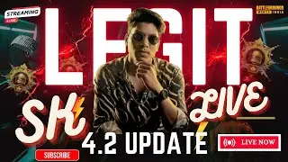 NEW EVENT 4.2 - RANK PUSH ON LIVE ||LEGIT SK|| Road To 50K !❤ || #BGMILIVE #shortfeed #malegamer