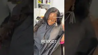 Versatile Sew in with a natural part🥰