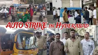 Hyderabad auto strike fuels commute woes, hits school students hard