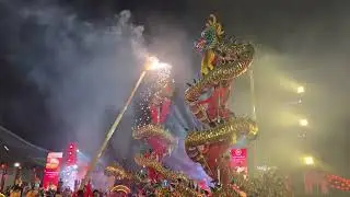 Thailand celebrating Year of the Snake Chinese New Year in Udon Thani