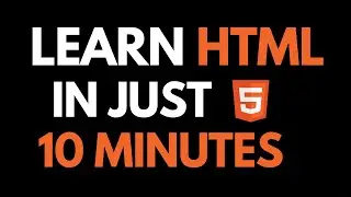 HTML for Beginners in 10 Minutes | Learn HTML Fast & Easy
