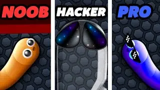 SLITHER.IO - NOOB vs PRO vs HACKER