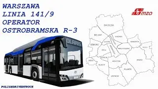 ✅Warszawa linia 141/9