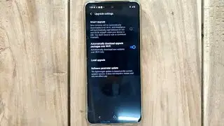 как отключить автоматическое обновление ПО на vivo Y29 5G