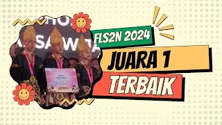 JUARA 1 Medali Emas FLS2N 2024 Cabang Tari Kreasi - Tari Taseso