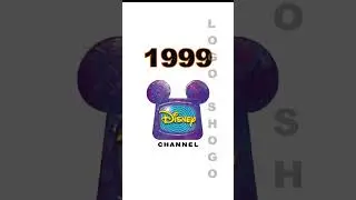 Эволюция логотипа Disney Channel #disney #disneychannel #evolution