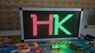 Running Text RGB Full Colour 57x100Cm Wifi plus Lan Outdoor