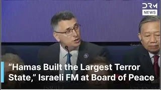 FULL SPEECH: Israeli FM Backs Trump Gaza Plan, Demands Hamas Disarmament at Peace Summit | AC1G
