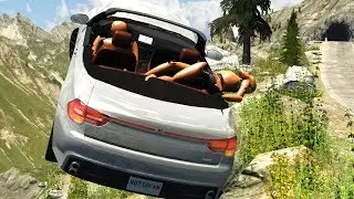Insane Dummy Jumps & Crashes - No Seatbelts! - BeamNG Drive
