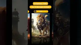Comparison  Video || Top 10 Strongest Animals #shorts