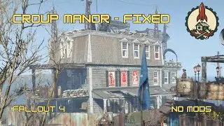 Fallout 4 Settlement Build Guide: Croup Manor Barracks + Supply Hub ( NoMods )