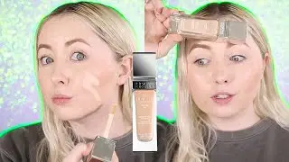 Physicians Formula THE HEALTHY FOUNDATION REVIEW!! WEAR TEST