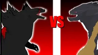 GODZILLA (DAGON) VS MUTO PRIME (STICK NODES)