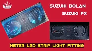 Meter Light Modification | Suzuki Bolan | Ravi Meter Light | Suzuki Fx Meter