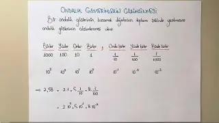 8. Sınıf LGS Matematik Ondalık Gösterimleri Çözümleme | Bilimsel Gösterim 