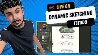 Live de estudo de anatomia | Dynamic Sketching