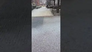 Снег в Мадриде #снег