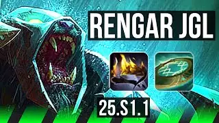 RENGAR vs POPPY (JGL) | 8/0/5, Legendary | BR Challenger | 25.S1.1