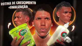 finalização para cabelo cacheado curto Masculino *rotina de nutrição🌱*