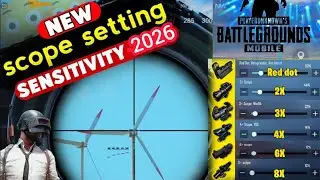 BGMI SENSITIVITY SETTINGS 2026 / PUBG BEST SENSITIVITY SETTINGS😲ZERO RECOIL SENSITIVITY BGMI ALL PH.