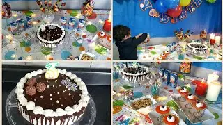 شاركوني تحضيرات عيد ميلاد ولدي🎂وجدت كيكة لاكريم ، بوب كيك، تحلية ....