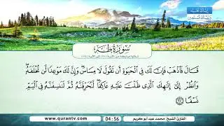 سورة طه | من الآية 77 إلى 114 | القارئ الشيخ محمد عيد أبو كريم