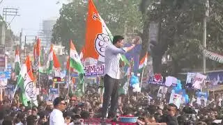 চাপড়ার রোড শো'তে অভিষেক বন্দ্যোপাধ্যায় - ১৮ জানুয়ারি ২০২৬
