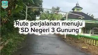 Perjalanan ke sekolah SDN 3 Gunung #perjalanan #sekolah #sd #pendidikan #motor