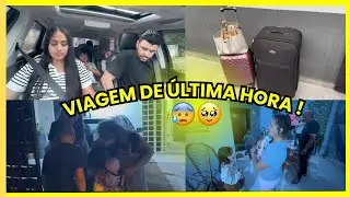 PORQUE TIVEMOS QUE VOLTAR ? ARRUMAMOS AS MALAS E FOMOS 🥺 