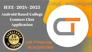 Android Based College Connect Chat Application | ieee mini projects for cse | #cseprojects #btech