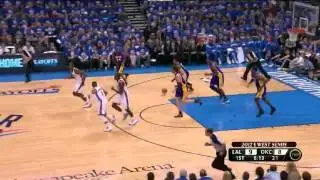 Kobe Bryant tough shots against Sefolosha and Thunder Team 2011-2012 HD