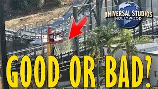 Soundwall Facade REVEALED! | Fast & Furious Construction Update | Universal Studios Hollywood!