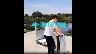 foldable food cart easy to assembly food cart