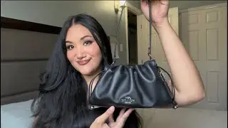 UNBOXING MY BIRTHDAY BAG: COACH FAYE SHOULDER BAG 🖤🖤🖤