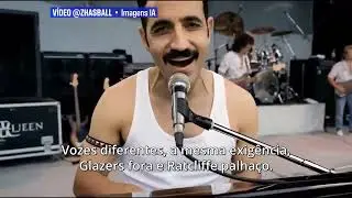 Ruben Amorim em vers&atilde;o Freddie Mercury... e Mourinho na bateria: a raps&oacute;dia que arrasa o Man. United