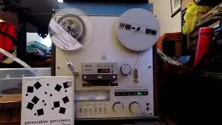 Provocative Percussion 4-Track Reel to Reel Tape AKAI GX-625