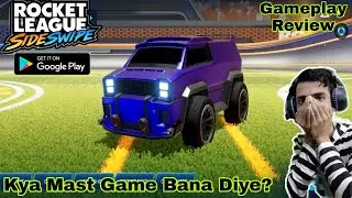 Rocket League Sideswipe Launch | Android Gameplay | Review | Offline Or Online | Hindi |