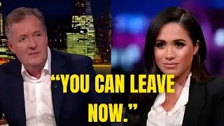 Piers Morgan KICKS Meghan Markle OFF His Show After Explosive On-Air Meltdown