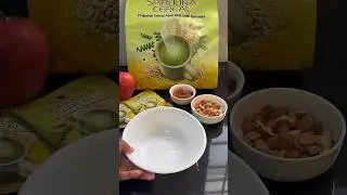 Easy, Fast & Healthy breakfast with Spirulina Cereals! (Under 5 minutes!) #dxn #health #success