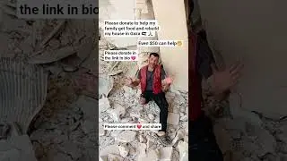 please don't skip, donate or share to help my family get food and rebuild my house #gaza