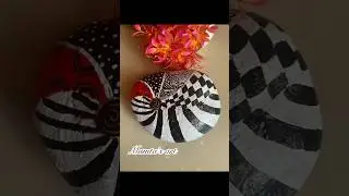 Easy Stone Art | #art #shorts #shortfeeds #youtubeshorts #explorepage