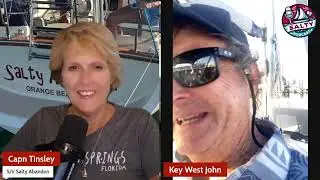 Salty Abandon #28.5 Bonus | 🌪️Hurricane Beryl Chat with Key West John 🗣️ ⛵️