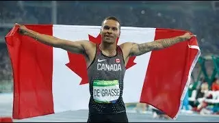 Andre De Grasse Sprinting Montage